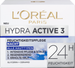 L’Oréal Hydra Active 3 noční péče, 50 ml