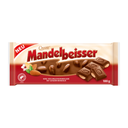 Choceur Mandelknacker mléčná čokoláda s celými mandlemi 100 g