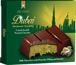 ALYAN Dubai Ručně Vyráběná Čokoláda 100 g 