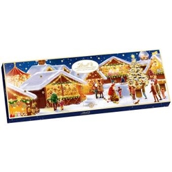 Lindt Adventní kalendář vánoční trhy 250 g