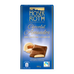 Moser Roth - čokoláda mléčná s marcipánem 150 g