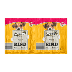 Romeo žvýkací tyčinky pro psy hovězí 8 ks, celkem 88 g  