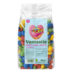 VANTASTIC Happy Choc Drops, 500 g